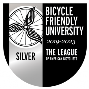 Bicycle Friendly University Silver logo
